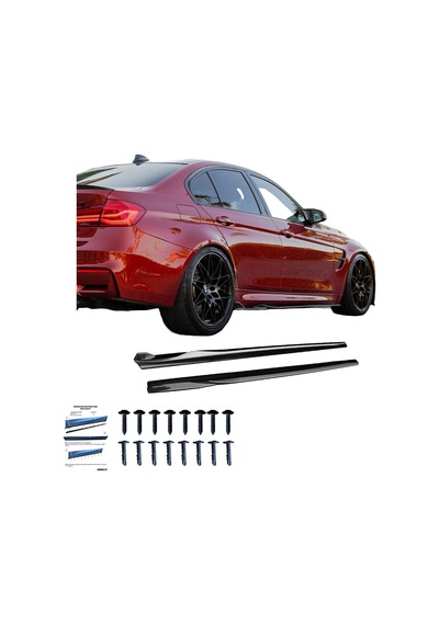 Bmw M3 F80 2014-2018 Marşpiyel Altı Lip 2 Pcs