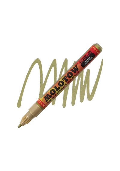 Molotow 127Hs-Co One4All 1.5Mm - N 228 Metallic Gold