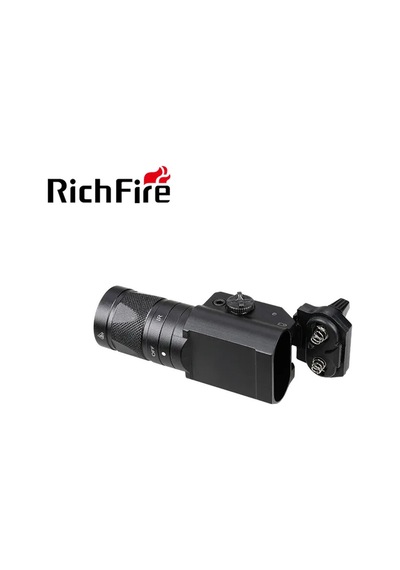 Richfire 400 Lümen Kızılötesi Gece Görüş Elektrikli Fener Işık Siyah