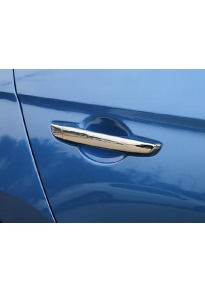 Citroen C3 Hb 2017 Ve Üzeri Krom Kapı Kolu 4 Kapı P.çelik