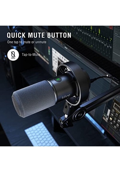 Fifine K688 Usb - Xlr Dinamik Yayıncı Youtuber Bilgisayar Oyuncu Stüdyo Mikrofonu