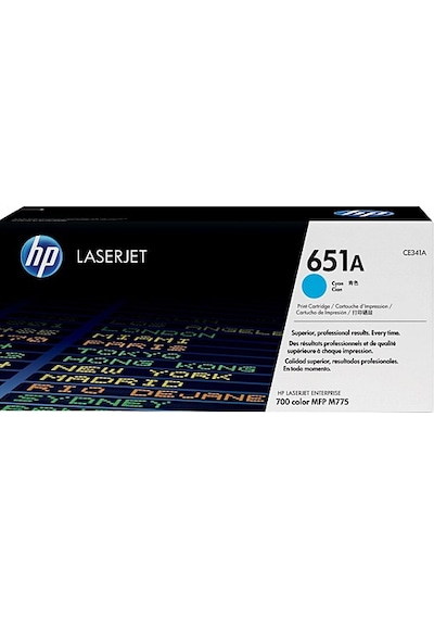 Hp 651A Ce341A Mavi Toner700 Color M775
