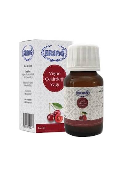 Ersağ Vişne Çekirdeği Özlü Bakım Yağı 30 ML