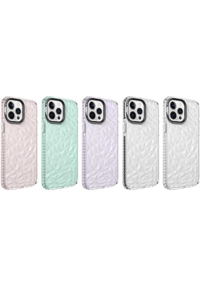 Apple Uyumlu iPhone 13 Pro Max Kılıf Zore Buzz Kapak Mor