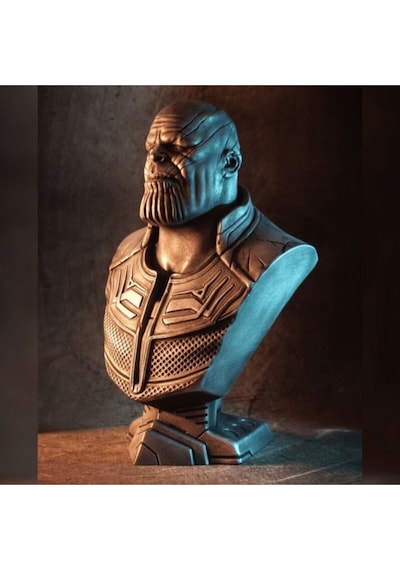 Marvel Thanos Büst Figür Organik Ürün
