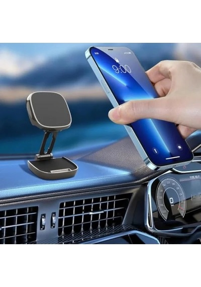 Manyetik Mıknatıslı Araç İçi Telefon Tutucu, Ayarlanabilir Açı -