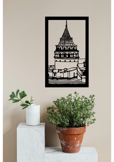Duvar Dekorasyon Ürünü Galata Tower