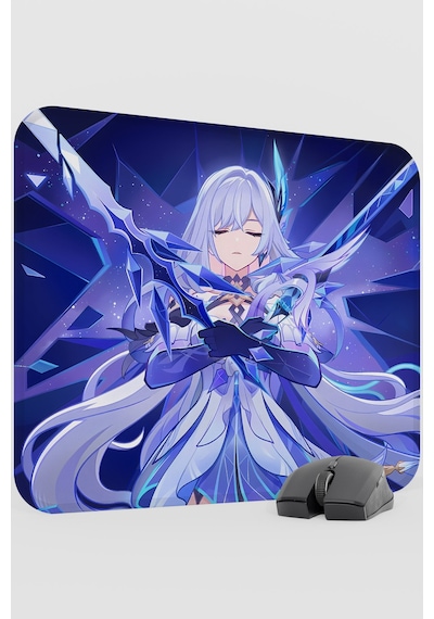 Skirk Genshin Impact Anime Gacha V1 - 48x40 Xl Gaming Mouse Pad Fare Altlığı