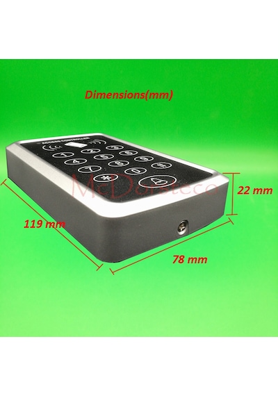 K7611 Şifreli ve Göstergeçli Kapı Açma Sistemi Rfıd 125 Khz