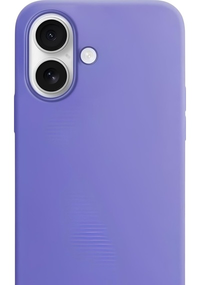 Apple, Uyumlu iPhone 17 Soft Touch Lansman Silikon Kılıf Pastel Lila