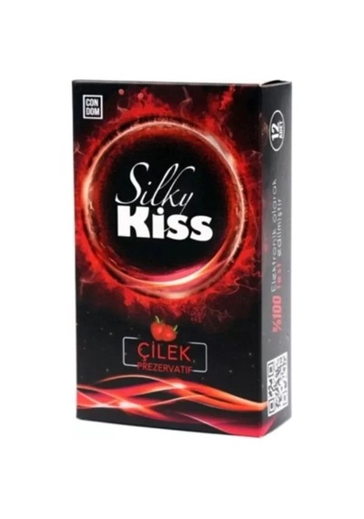 Hubrendy Sh Silky Kiss Çilek Aromalı Prezervatif