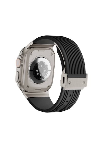 Zore Watch 44mm Clo Krd-113 Spor Görünümlü Silikon Kordon-starlight