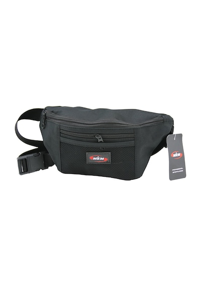 Futax Freebek Bel Çantası 3 Fermuarlı Bölme + 1 Fileli Açık Bölme 10 X 11.5 X 25cm 5690 12 Gri