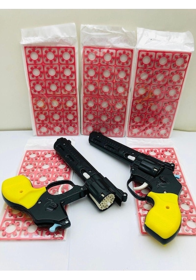 Smith Wesson 8 Patlar 2 Adet Kapsül Pat Pat Tabanca Ve 90 Adet Kapsül