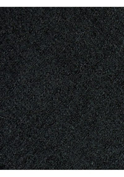 Koton Cepli Düğmeli Kruvaze Oversize Kaşe Kaban Siyah 5wak00429ew
