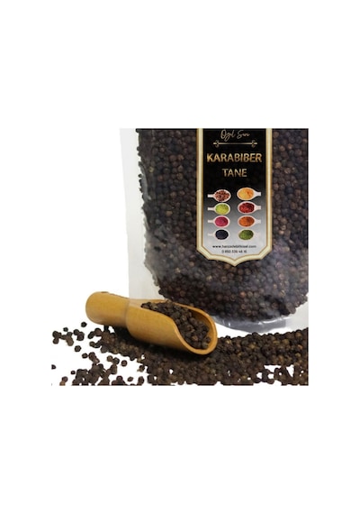 Hanzade Bitkisel Karabiber Tane 1 KG