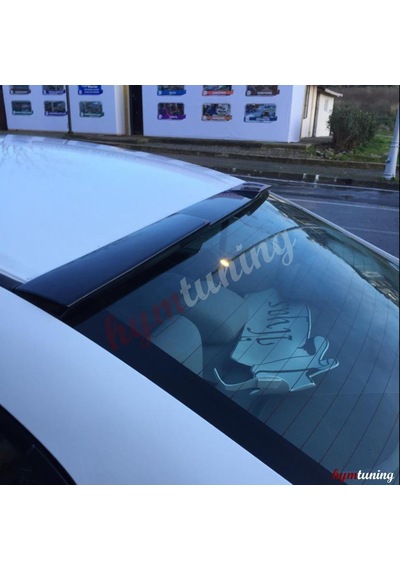Honda Civic Fb7 Cam Üstü Spoiler. Yarasa Cam Üstü. Parlak Siyah
