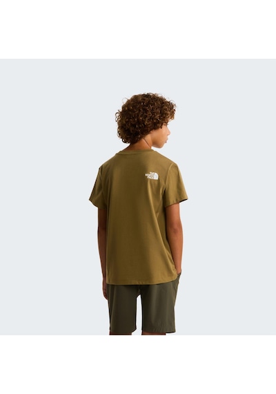 The North Face B Mountaın Nıght Relaxed Ss Tee Genç Tişört Nf0a8g1u2el1 Sarı