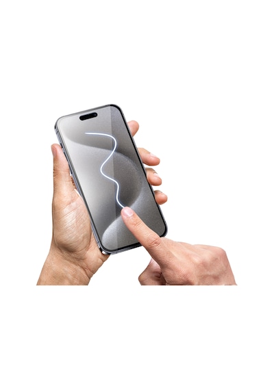 Buff Apple Uyumlu iPhone 15 Pro Max  5d Hayalet Ekran Easyfit Ekran Koruyucu