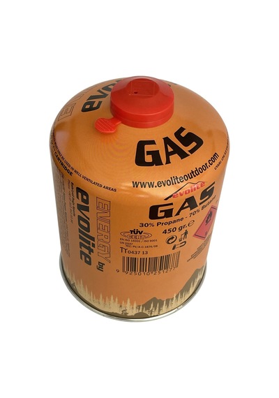 Evolite Butane Propane Vidalı 450 Gr. Ocak Kartuşu Çok Renkli