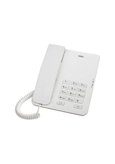 Tm140 Krem Tm140 Krem Kablolu Telefon, Beyaz