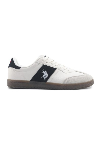 U.S. Polo Assn. U.s.polo Assn Sandra Beyaz Siyah Unisex Sneaker Beyaz Siyah