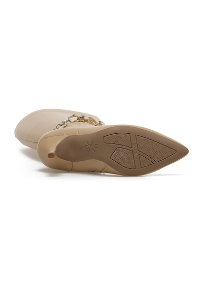 Nine West Denay 2pr Nude Kadın Topuklu Bot 000000000101189127 Bej