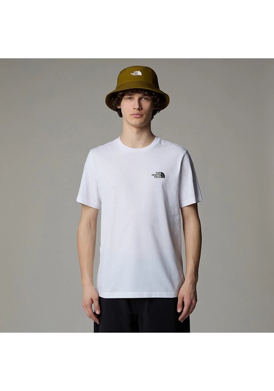 The North Face M Ss Simple Dome Tee Erkek T-shirt Nf0a87ngfn41 Beyaz