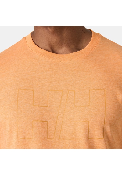Helly Hansen Hh Tech Logo T-shırt Hha.63165-303 Turuncu