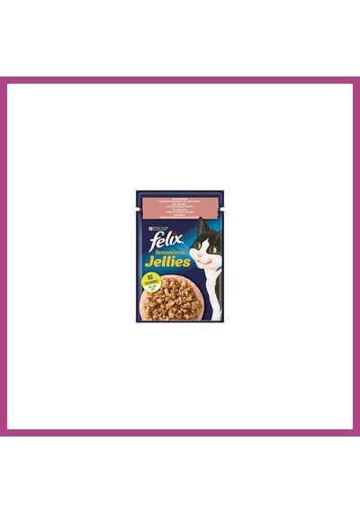 Gees Global Pouch Sensation Jellies Somonlu Ve Karidesli Yetişkin Kedi Konservesi 6 Adet 85 Gr Gbzs