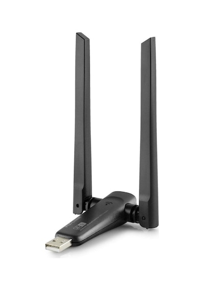 Usb Wıfı Adaptor Ac600 2.4ghz&5ghz Rtl8811cu Wifi5 Siyah Uac21d