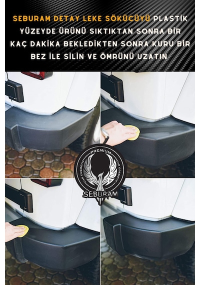Seburam Çizik  Sprey, Oto Plastik Aksam Yenileyici, Tampon Parlatacı