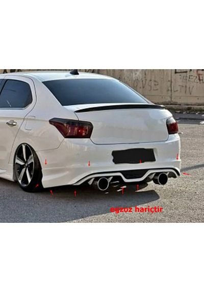 301 Custom Arka Tampon Eki - Plastik - Boyasız