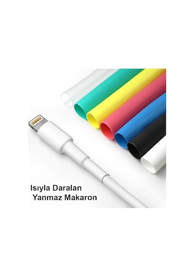 Makaron Isıyla Daralan Kablo Koruma Kablo Tamir Kiti 580 Parça