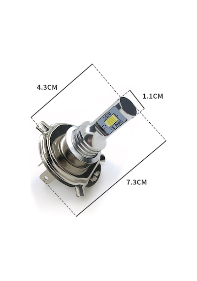 Bajaj Pulsar Led Xenon Far Ampulu Şimşek Etkili CSP FEMEX Nova H4