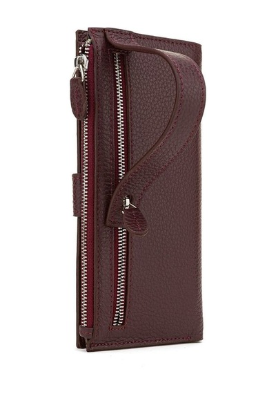 Bilik Deri Bordo Rölax Deri Unisex Cüzdan Bsh 3240 Bordo