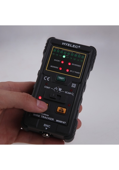 Peakmeter Ms-6816t Multi Fonksiyon Kablo Test Cihazı Wire Tracker Peakmeter Ms-6816t Multi Fonksiyon Kablo Test Cihazı Wire Tracker