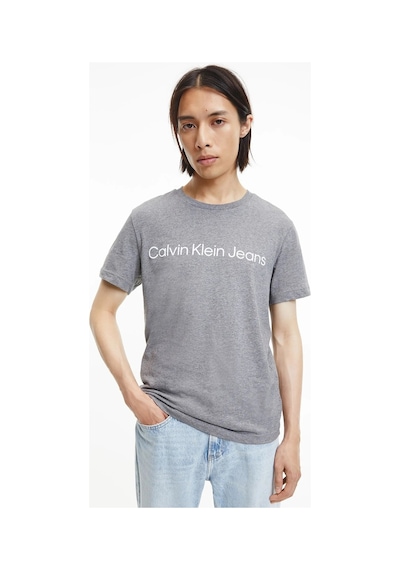Calvin Klein Calvın Kleın Erkek T-shırt J30j322552-p2d Gri