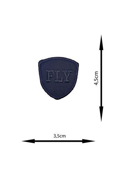 Ütü Ile Yapışan Arma - Patch - Delik Yama Set-2 Modeli Lacivert 4'lü Set - 327555497