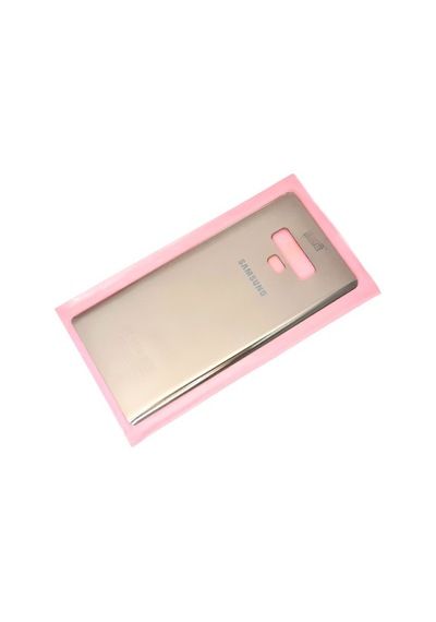 Samsung Galaxy Uyumlu Note 9 Arka Pil Batarya Kapağı Cam Senalstore - Siyah Siyah