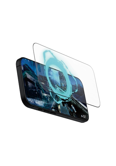 PanzerGlass Gaming Apple Uyumlu iPhone 16 Pro/17/17 Pro Ultra-Wide Fit Tam Koruma Çerçeve Aparatlı Ekran Koruyucu