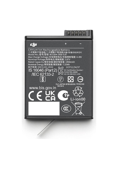 Osmo Action Extreme Battery Plus 1950 Mah Siyah