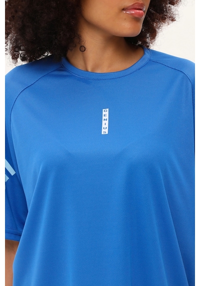 Genius Store Genıus Store Kadın Spor Tişört Baskılı Fitness, Antrenman Fit Ma