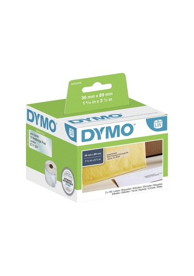 Dymo 36X89 Lw Şeffaf Geniş Adres Etiketi 99013