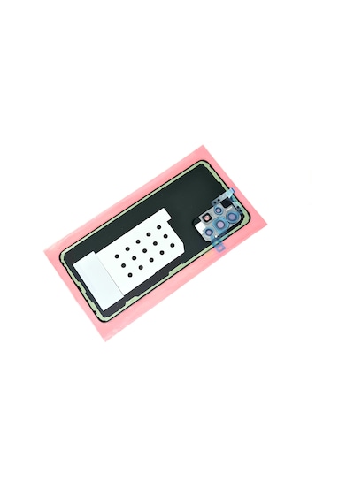 Tkgz - Samsung Galaxy Uyumlu A52 A525 Arka Kapak Batarya Kapağı - Beyaz - Full Lensli Çok Renkli