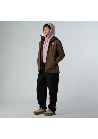 The North Face W Carto Mono Trıclımate Hooded Jacket Kadın Ceket Nf0a8d3d1oı1 Kahverengi