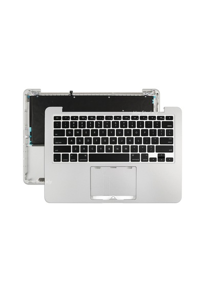 Macbook Pro İle Uyumlu 13inc A1425 Ustip Klavyeli Üst Kasa Topcase Keyboard 2012/2013