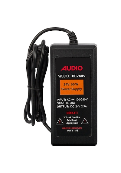 Audio Şifreli Zil Paneli Için Güç Kaynağı 60W 02445