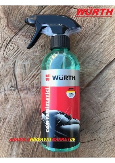 Würth 400Ml Cam Temizleyici Sprey Araç Ve Ev Camı Germany