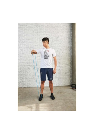 Direnç Lastiği - Pilates Bandı - Fitness Bandı - Training Band - 5 Kg Mavi